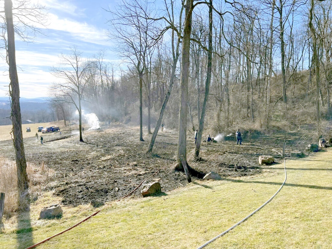 Brush fires chances red hot despite the cold weather News, Sports